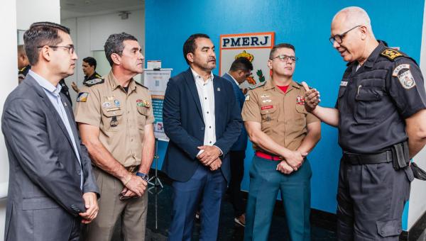 Governador Wanderlei Barbosa conhece centro integrado de segurança pública no Rio de Janeiro para trazer sistemas inovadores ao Tocantins