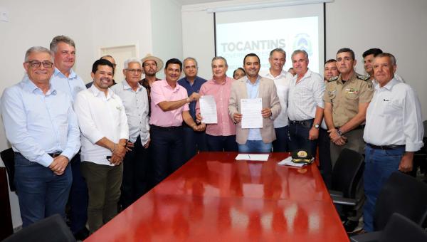 Governador Wanderlei Barbosa destaca, em reunião com representantes do Agronegócio, ações para garantir segurança no campo 