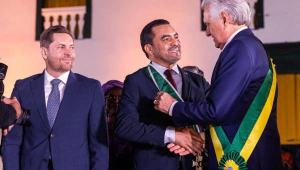 Governador Wanderlei Barbosa é homenageado em Goiás por trabalho pela integração dos estados

