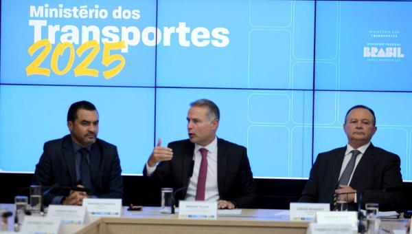 Governador Wanderlei Barbosa e ministro Renan Filho definem reuniões mensais para acompanhamento da construção da ponte entre Tocantins e Maranhão