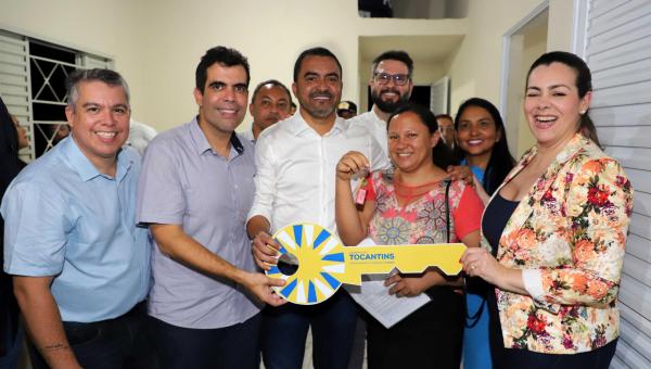 Governador Wanderlei Barbosa entrega 111 unidades habitacionais no Jardim Taquari, com investimento de quase R$ 6 milhões de reais