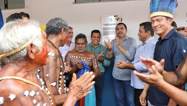 Governador Wanderlei Barbosa entrega ampliação de escolas indígenas em Tocantínia e Lagoa da Confusão e anuncia pavimentação asfáltica na região