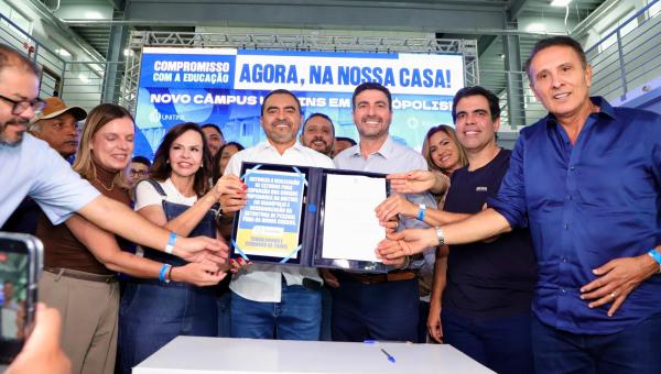 Governador Wanderlei Barbosa inaugura novo câmpus da Unitins em Dianópolis e marca avanço do ensino superior no sudeste do Tocantins