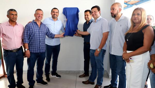 Governador Wanderlei Barbosa inaugura obras em Fátima com investimento de mais de R$ 6 milhões