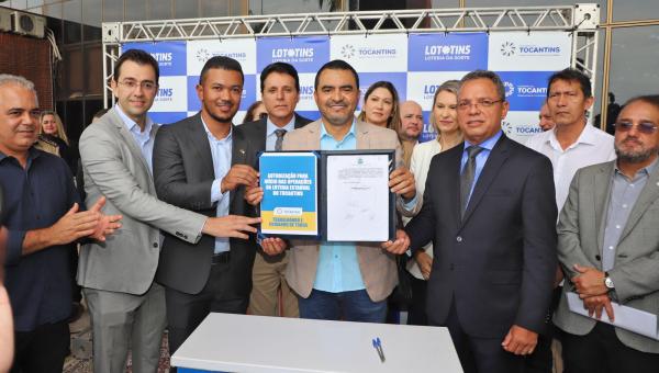 Governador Wanderlei Barbosa lança Loteria Estadual com previsão de R$ 600 milhões em arrecadação e geração de mais de 1,5 mil empregos