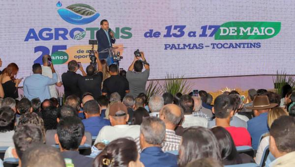 Governador Wanderlei Barbosa lança oficialmente edição comemorativa de 25 anos da Agrotins com 1.200 expositores e público esperado de 200 mil pessoas