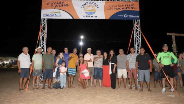 Governador Wanderlei Barbosa lança oficialmente Temporada 2023 da Praia da Raposa em Tupiratins