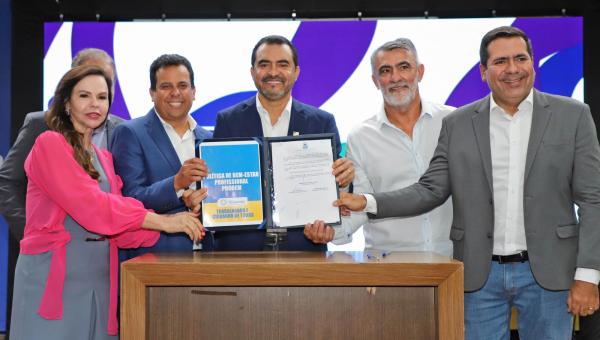Governador Wanderlei Barbosa lança programa pioneiro no país voltado para o bem-estar dos profissionais da educação