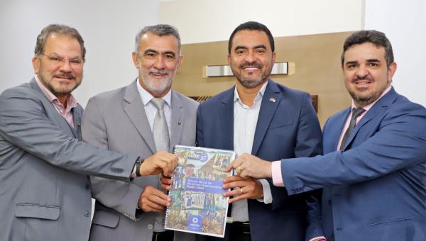 Governador Wanderlei Barbosa protocola na Aleto o PLDO 2024 estimado em R$ 14,5 bilhões