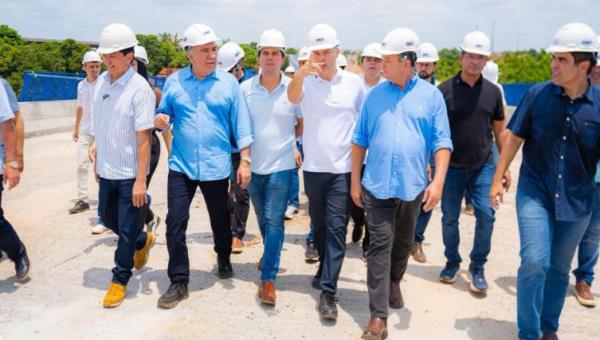 Governo do Tocantins acompanha avanços da ponte de Aguiarnópolis e fortalece a ligação estratégica com o Maranhão