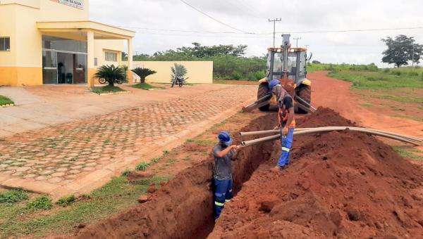 Governo do Tocantins amplia Rede de Distribuição de Água em São Bento do Tocantins