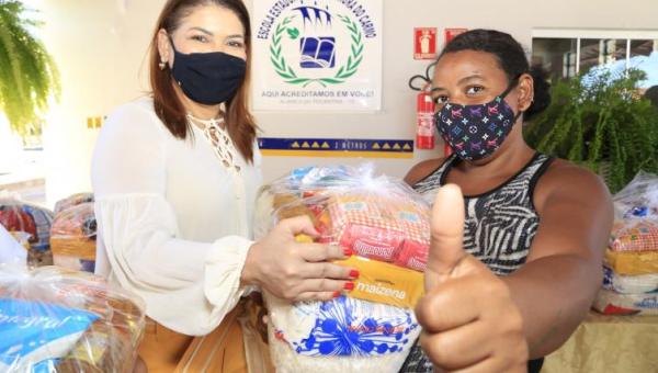 Governo do Tocantins avança na terceira etapa da entrega de kits de alimentos para estudantes da rede estadual de ensino