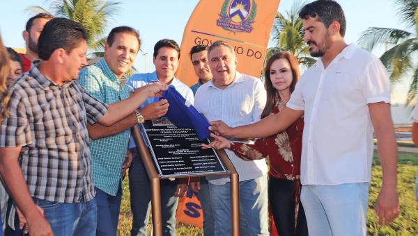 Governo do Tocantins comemora aniversário de Barrolândia com inauguração de obras na cidade