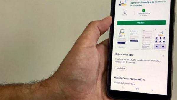 Governo do Tocantins disponibiliza aplicativo TO Saúde para download na versão Android