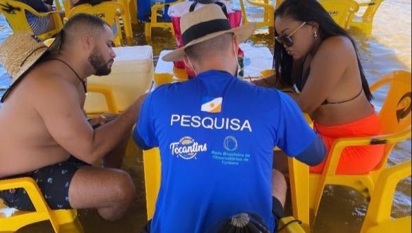 Governo do Tocantins inicia pesquisa econômica e social no período de temporada de praia 2023