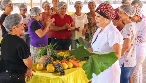 Governo do Tocantins promove oficina de Alimentação Saudável em municípios do norte do estado