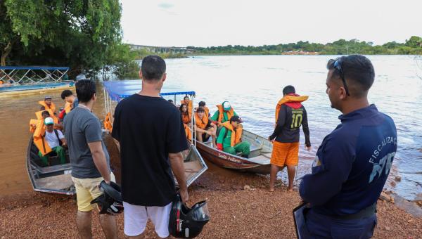 Governo do Tocantins renova contrato para manter travessia gratuita por barcos em Aguiarnópolis