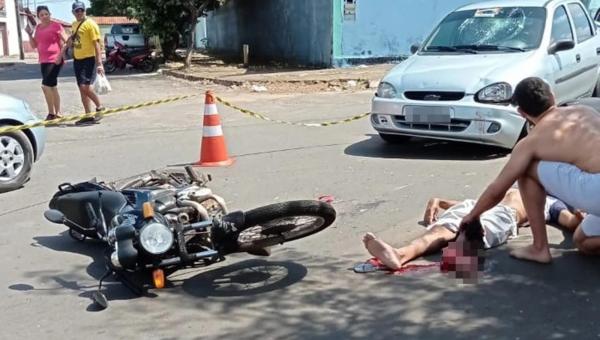 Grave acidente foi registrado nesse domingo em Araguaína