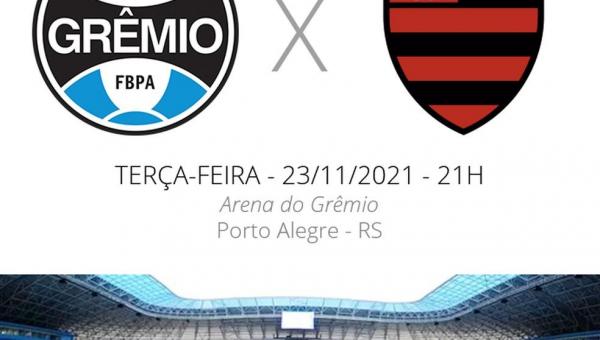 Grêmio e Flamengo se enfrentam na noite desta terça-feira, às 21h, na Arena. O duelo ocorre em jogo atrasado da 2ª rodada da Série A do Campeonato Brasileiro. 