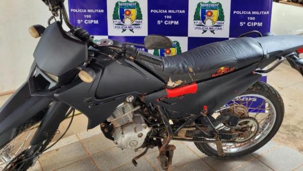 Homem com motocicleta com sinais de adulteração é preso em Tocantinópolis