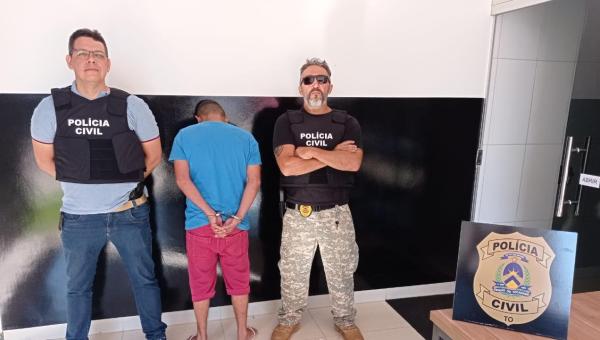 Homem condenado por roubo é preso pela Polícia Civil em Augustinópolis