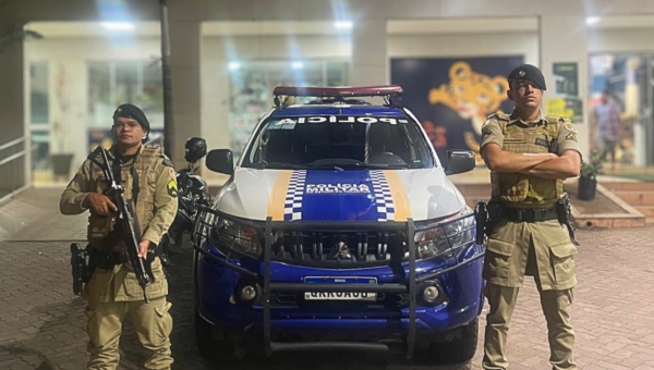 Homem é preso pela PM por ameaça e violência doméstica em Palmeiras do Tocantins 
