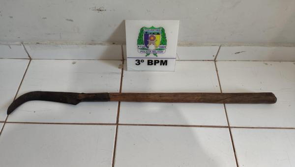 Homem é preso pela Polícia Mil em Bom Jesus do Tocantins por tentativa de feminicídio e estupro