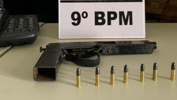  Homem é preso por ameaça e porte ilegal de arma de fogo em Esperantina