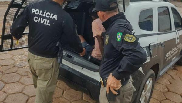 Homem é preso por ameaçar o próprio pai e agredir a irmã em Praia Norte 