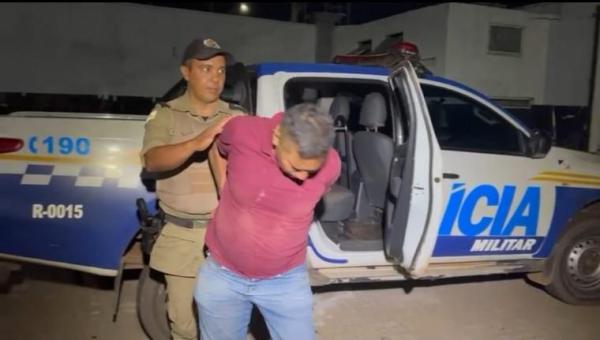 Homem é preso por atirar em outro e deixar bala alojada na cabeça da vítima no Setor Costa Esmeralda em Araguaína