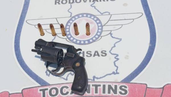 Homem é preso por porte ilegal de arma de fogo na cidade de Aragominas