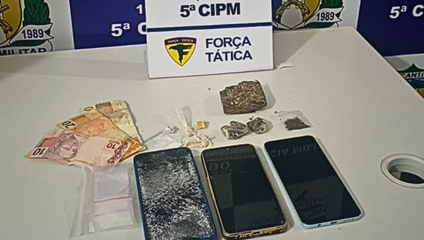 Homem é preso por suspeita de tráfico de drogas em Tocantinópolis