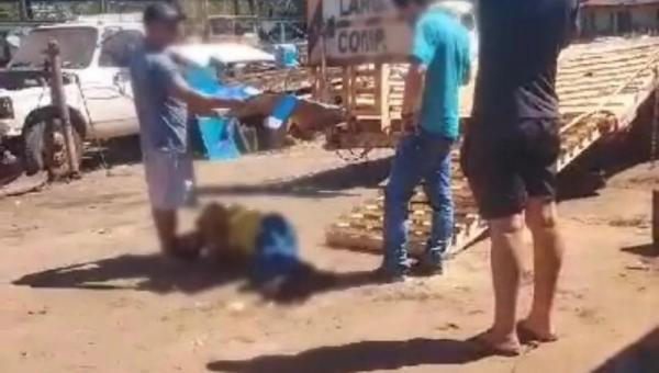 Homem fica ferido após ser atingido por prancha usada para transporte de veículos em Araguaína