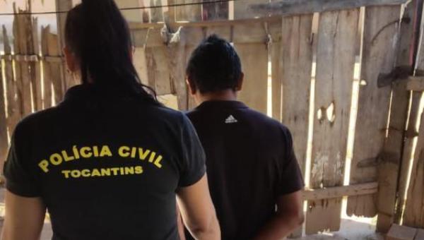 Homem que matou mulher e esfaqueou outra em assalto é preso em São Miguel do Tocantins