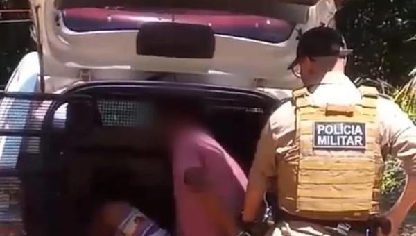 Homem suspeito de matar mulher e esfaquear idoso é preso 