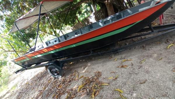 Homem vende barco, é vítima de golpe de estelionato em Xambioá e polícia recupera o bem