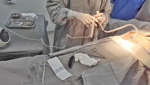 Hospital e Maternidade Dona Regina realiza o primeiro curativo a vácuo