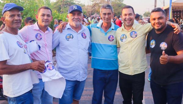 Inauguração do Comitê de Wanderley Milhomem em Araguatins reúne autoridades, lideranças e apoiadores de sua campanha 