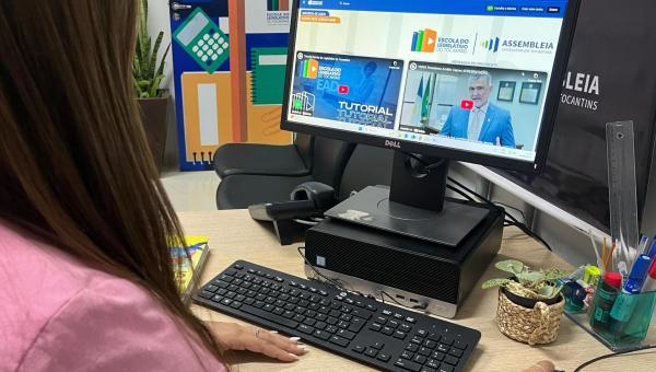 Inscrições abertas para 30 cursos gratuitos e online da Escola do Legislativo do Tocantins