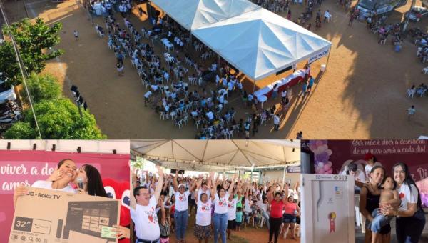 Janad Valcari promove Dia das Mães com caminhões de prêmios nas regiões norte e sul de Palmas 
