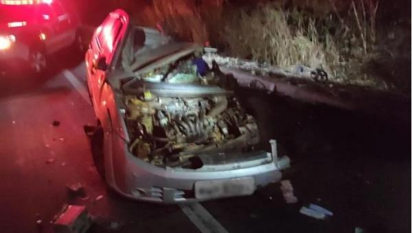 Jovem de 19 anos morre em acidente na BR-153 