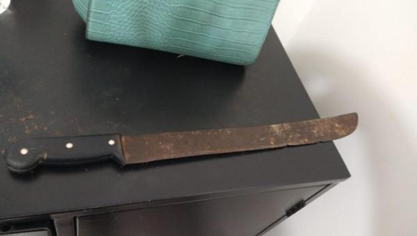 Jovem é preso por usar facão para agredir a esposa grávida em Araguaína