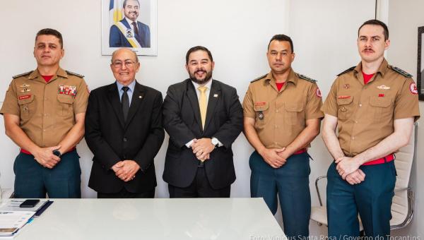 Lázaro Botelho garante R$ 1,5 milhão para reestruturação do 2º Batalhão do Corpo de Bombeiros em Araguaína