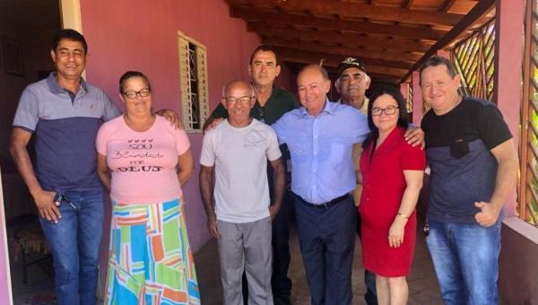 Lázaro Botelho recebe, em Babaçulândia, apoios para sua candidatura a deputado federal 