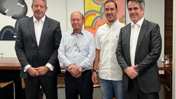 Lázaro Botelho se reúne com Arthur Lira e Ciro Nogueira em Brasília 