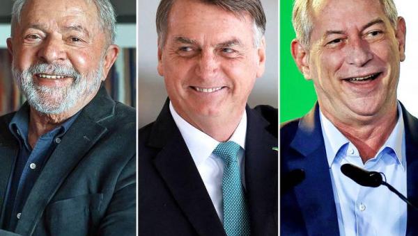 Lula sobe de 45% para 47%, e Bolsonaro mantém 33%