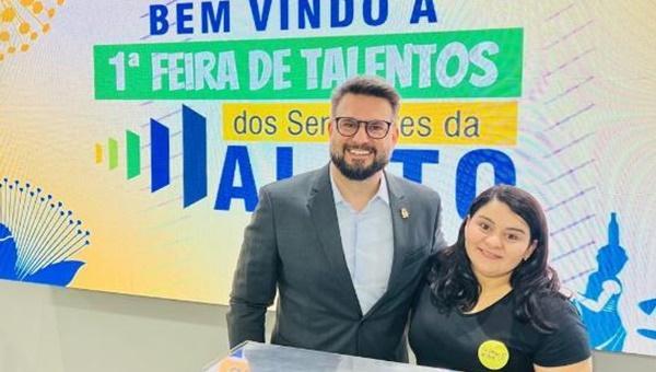 Mantoan participa da 1ª Feira de Talentos da Aleto em homenagem ao Dia do Servidor Público