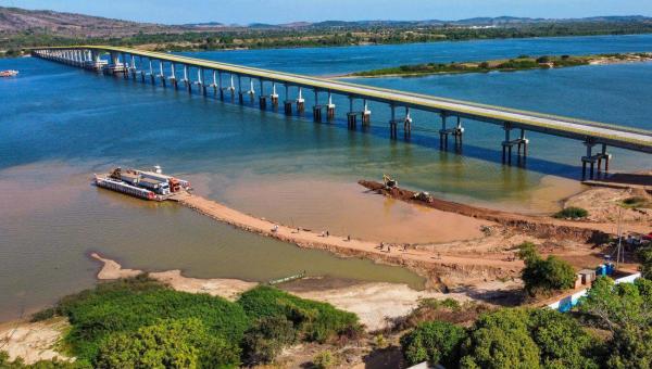 Ministro Renan Filho visita Xambioá para vistoriar obras da Ponte que promete transformar o Norte do Brasil