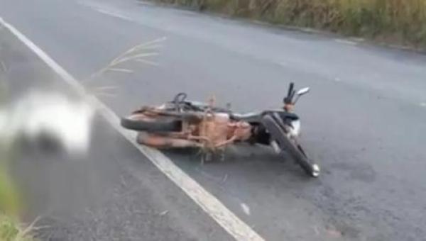 Motociclista morre na TO 136 próximo à Axixá no Bico do Papagaio 