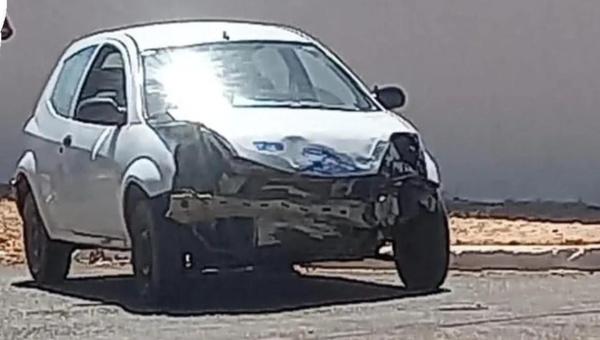 Motorista bêbado, sem habilitação é detido após bater em viatura da Polícia Militar em Araguatins 